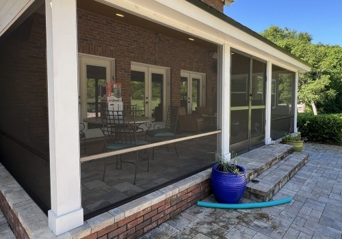 Smart Screen Enclosures Installation For A Modern Home Remodel In Orlando